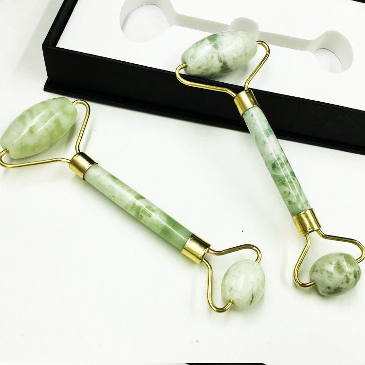 Jade Facial Roller & Gua Sha Set - GhostMart