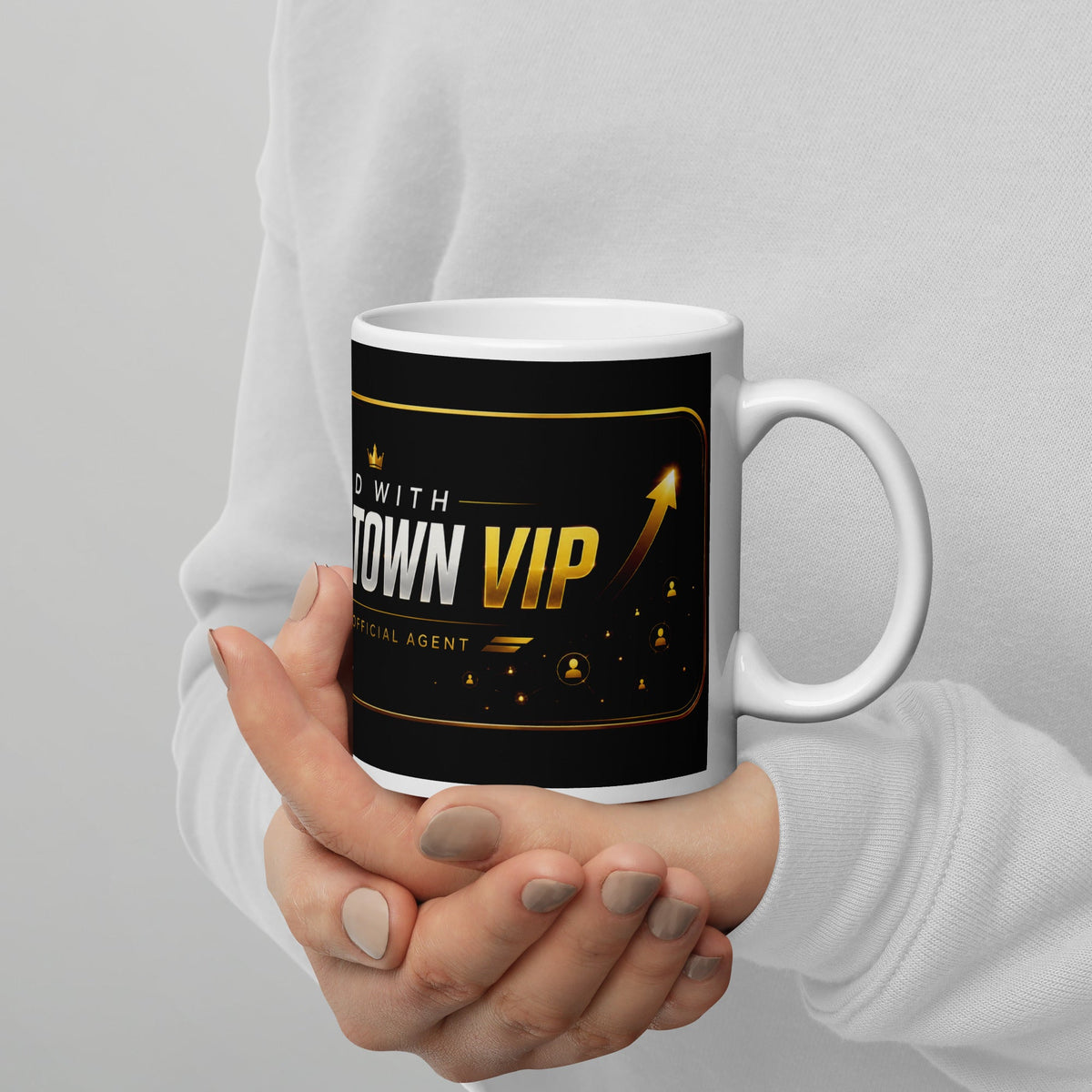 Agent Mug - Ghost Town VIP - White - GhostMart