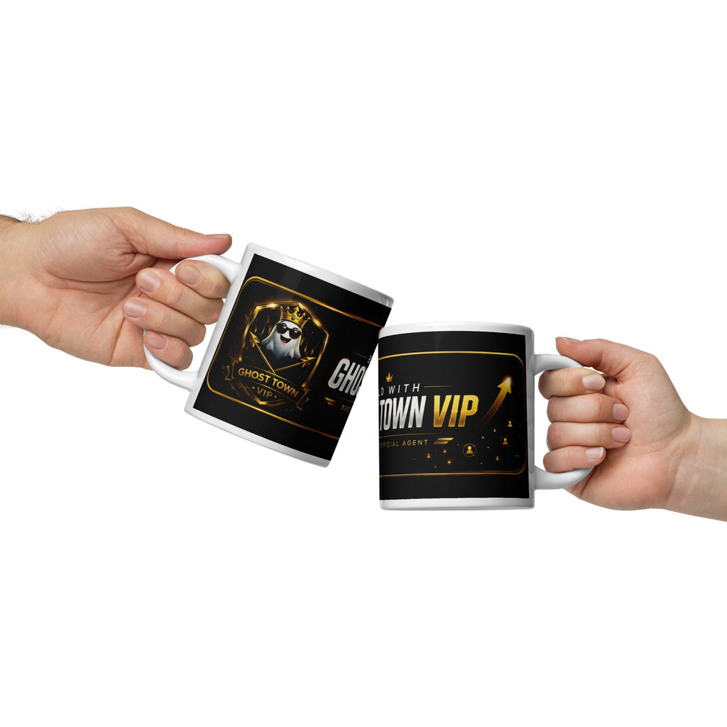 Agent Mug - Ghost Town VIP - White - GhostMart