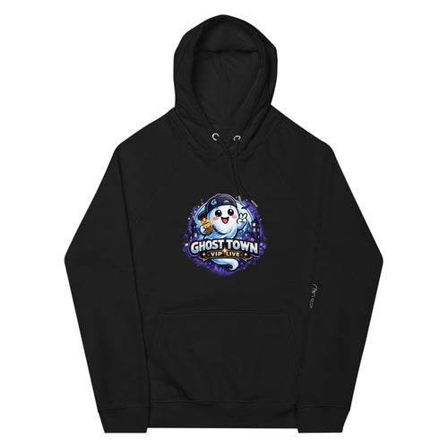 Eco Raglan Hoodie - Ghost - GhostMart