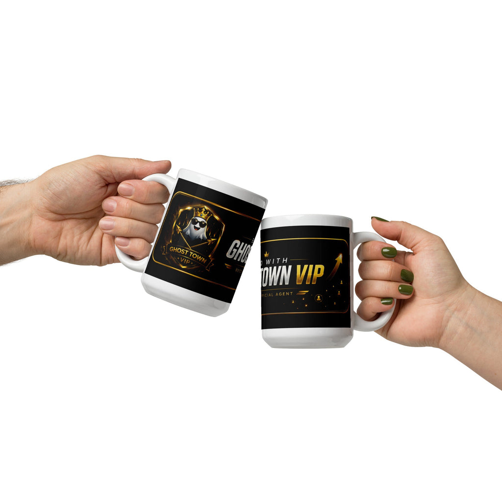Agent Mug - Ghost Town VIP - White - GhostMart