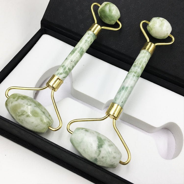 Jade Facial Roller & Gua Sha Set - GhostMart