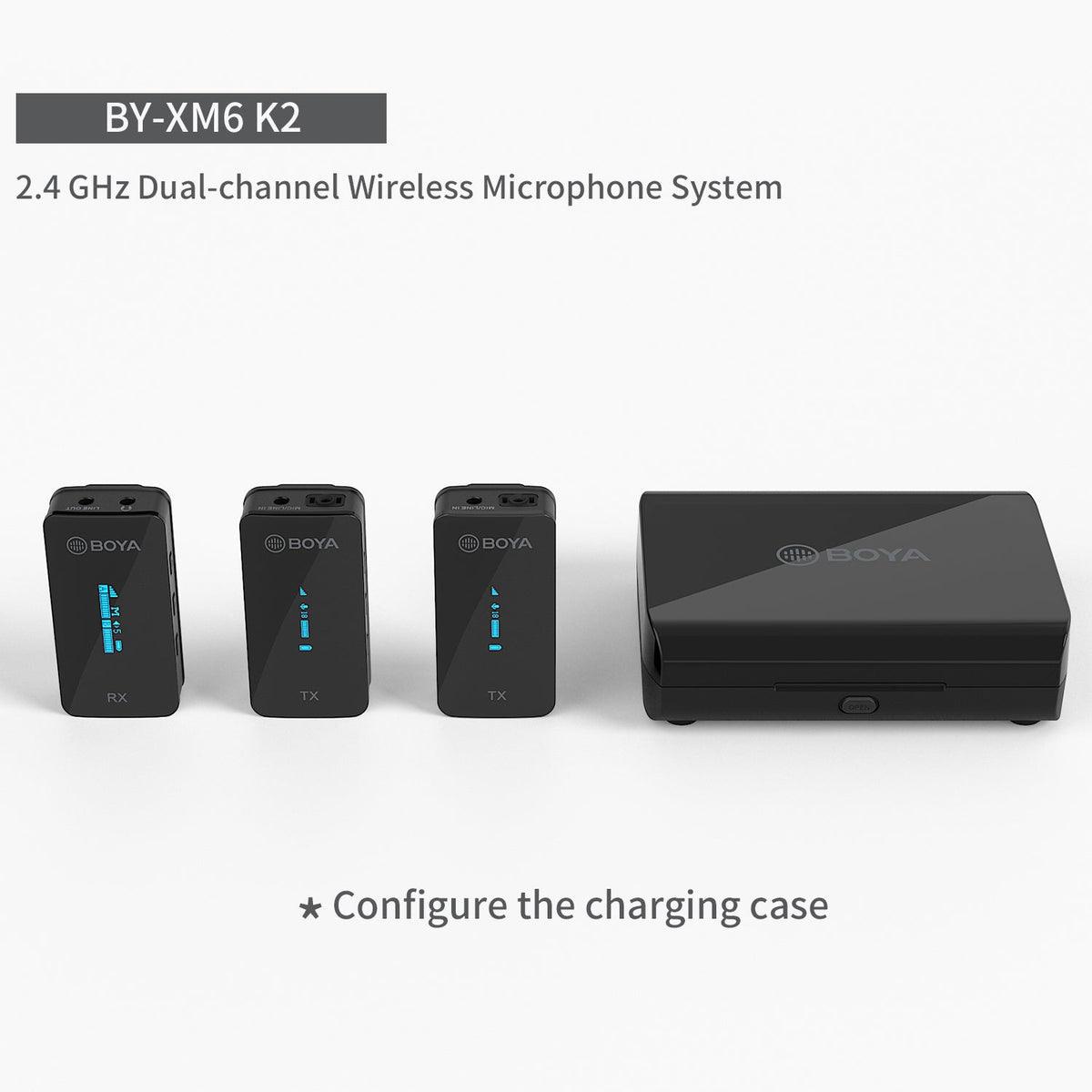 BOYA BY-XM6 Wireless Clip-On Lavalier Microphone — for Streamers & Content Creators in South Africa - GhostMart