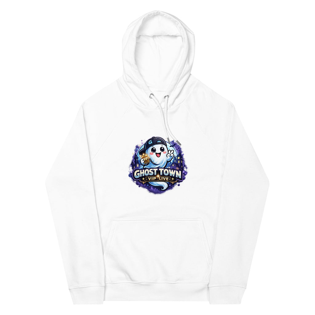 Eco Raglan Hoodie - Ghost - GhostMart