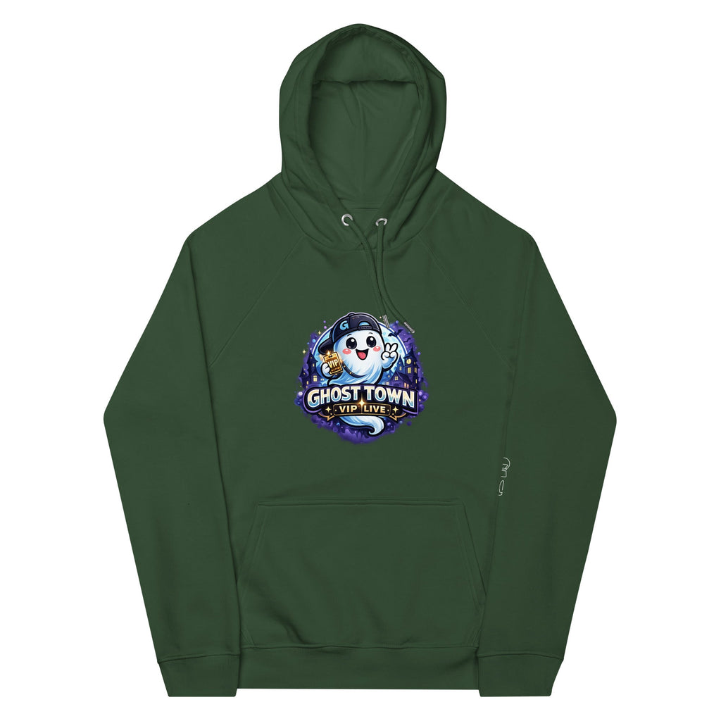 Eco Raglan Hoodie - Ghost - GhostMart