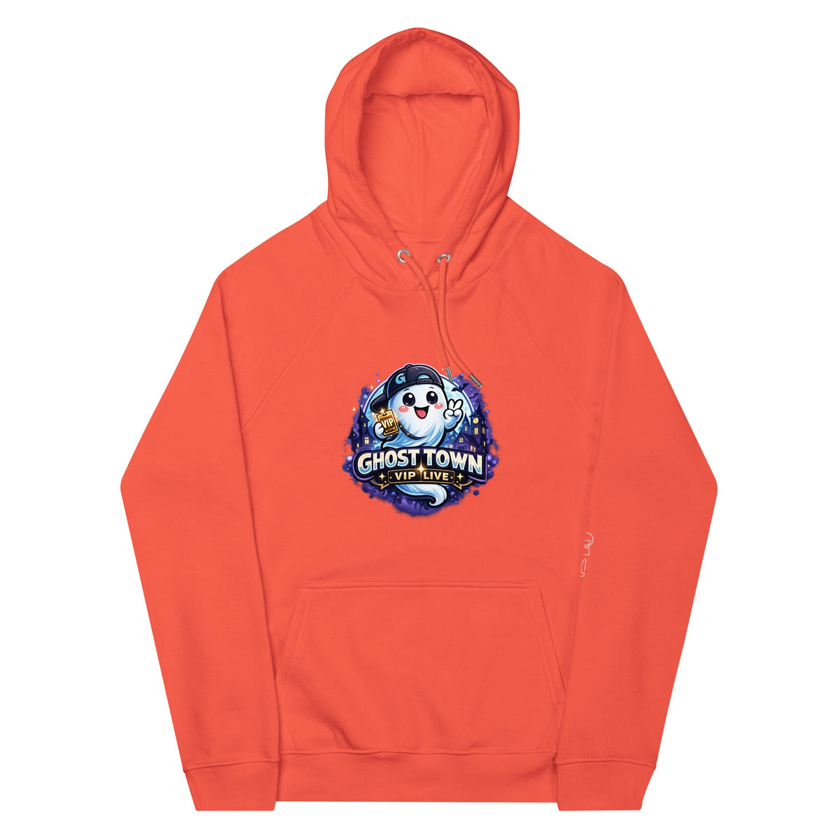 Eco Raglan Hoodie - Ghost - GhostMart