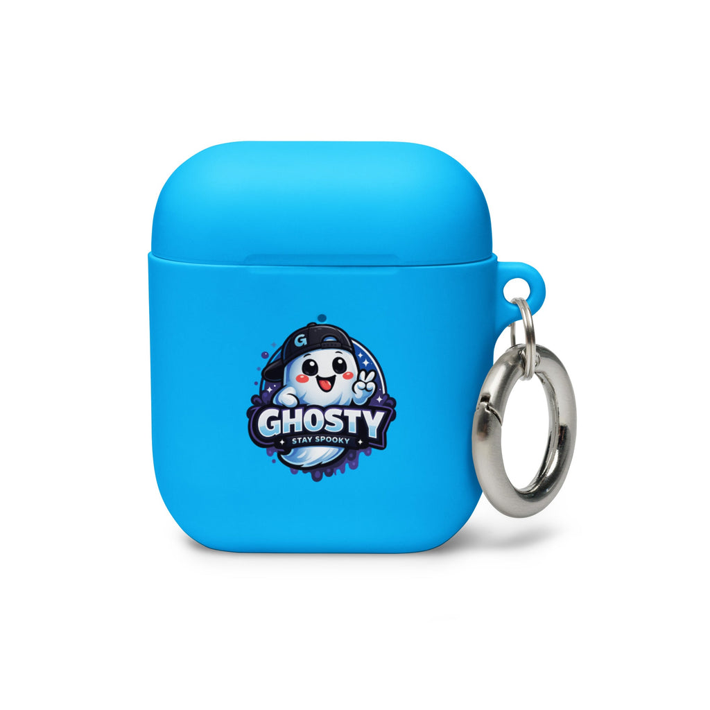 Rubber AirPods Case - Ghost - GhostMart