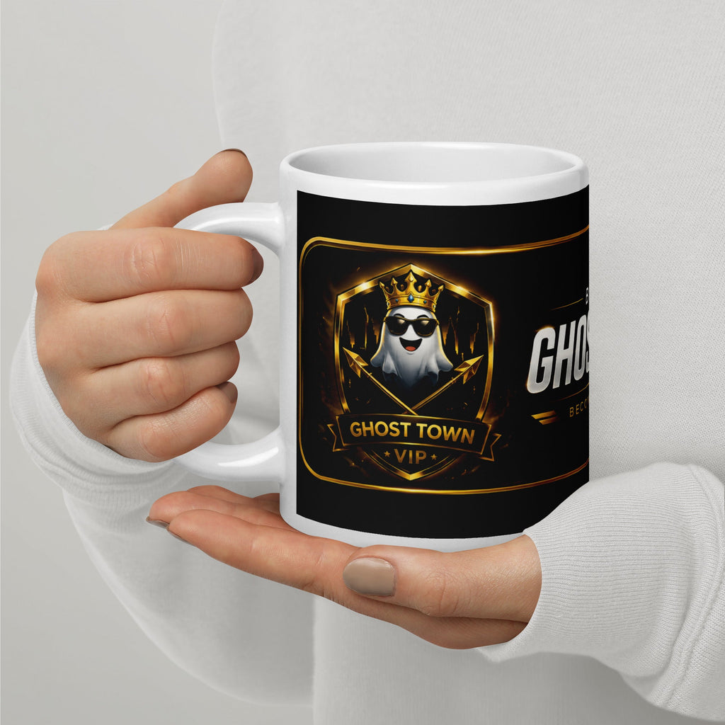 Agent Mug - Ghost Town VIP - White - GhostMart