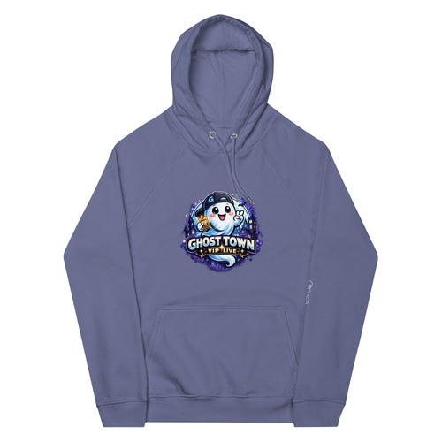 Eco Raglan Hoodie - Ghost - GhostMart
