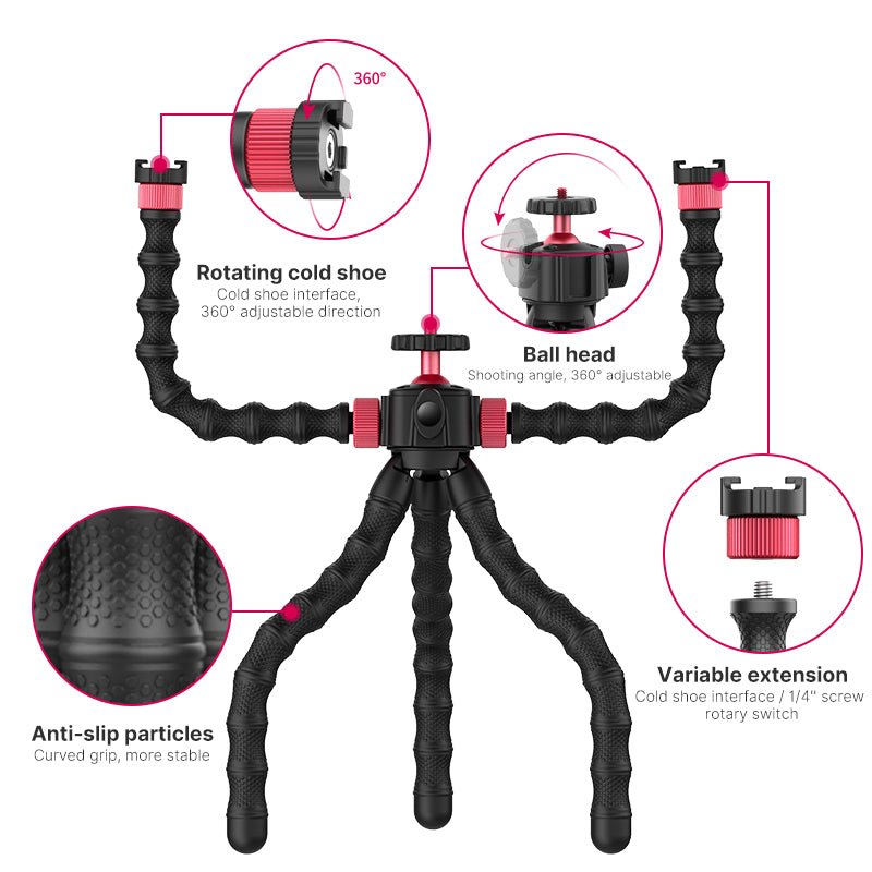 Octopus Camera Tripod - GhostMart