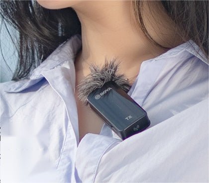 BOYA BY-XM6 Wireless Clip-On Lavalier Microphone — for Streamers & Content Creators in South Africa - GhostMart