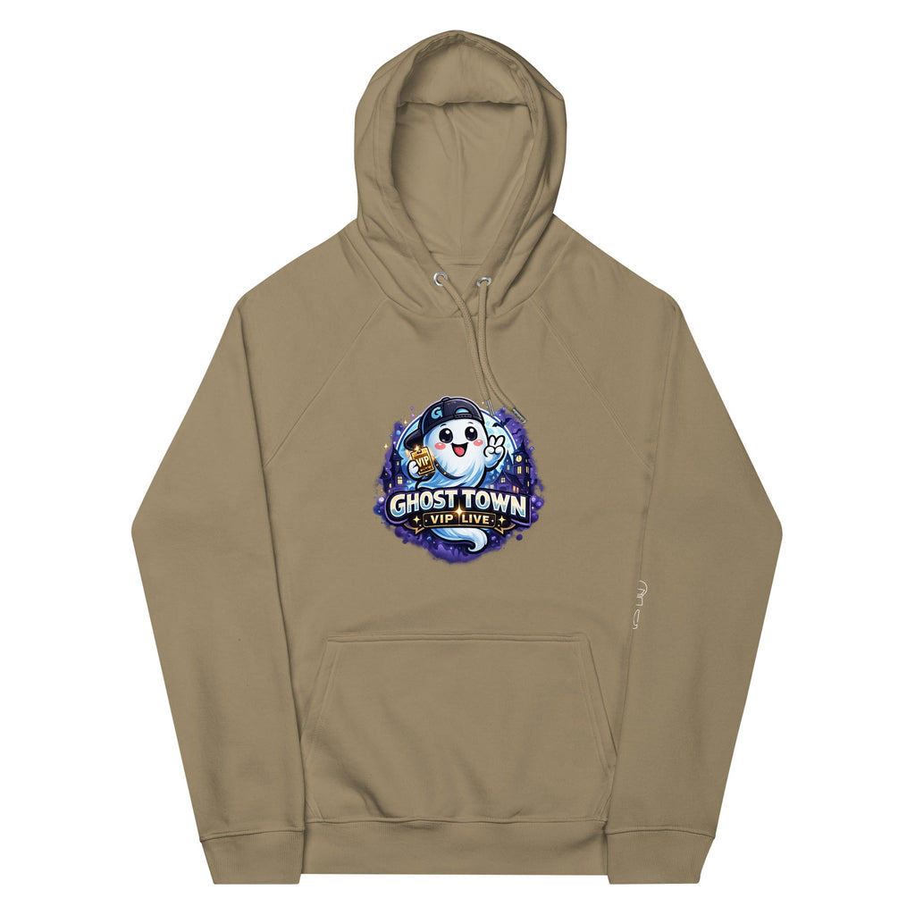 Eco Raglan Hoodie - Ghost - GhostMart