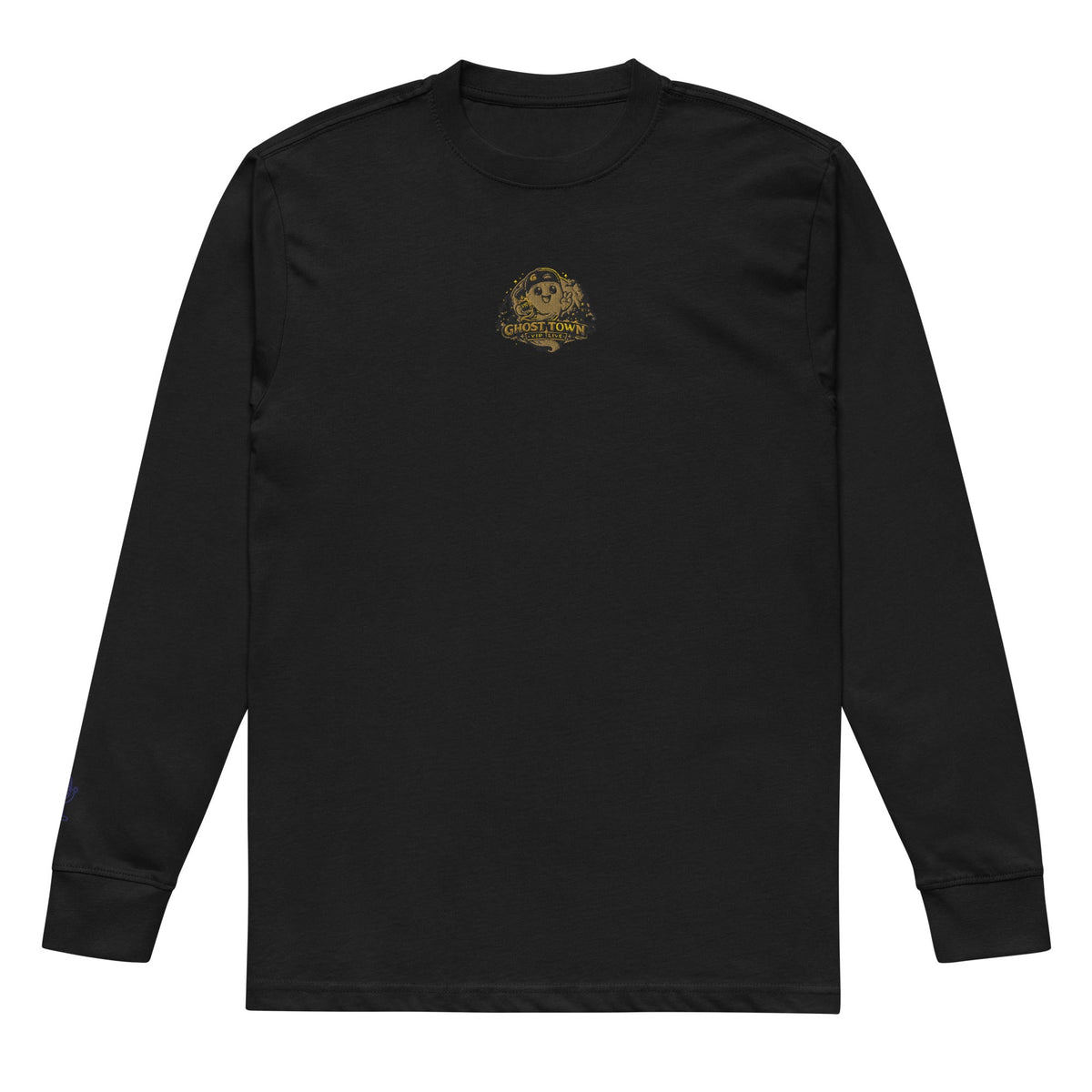 Heavyweight Long Sleeve Tee - Ghost Outline - GhostMart