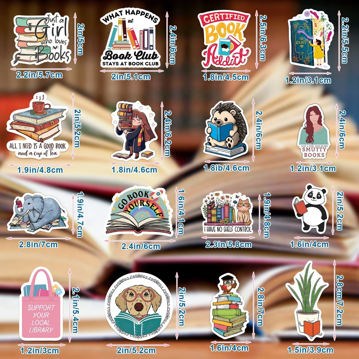 Ghost Town Sticker Pack (324 pcs) - GhostMart