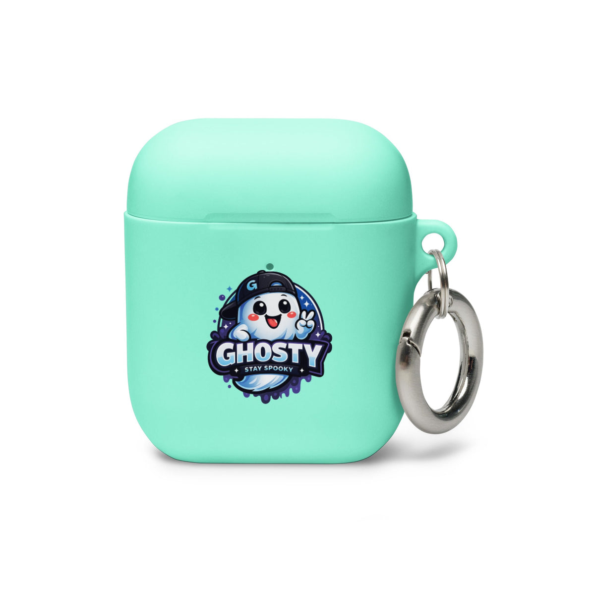 Rubber AirPods Case - Ghost - GhostMart