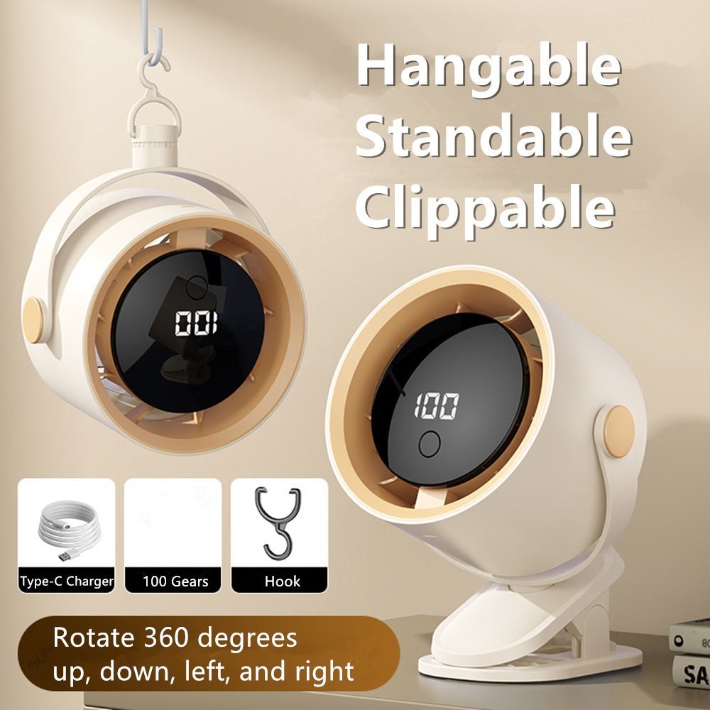 4 In 1 Cooling Fan Camping Fan USB - GhostMart