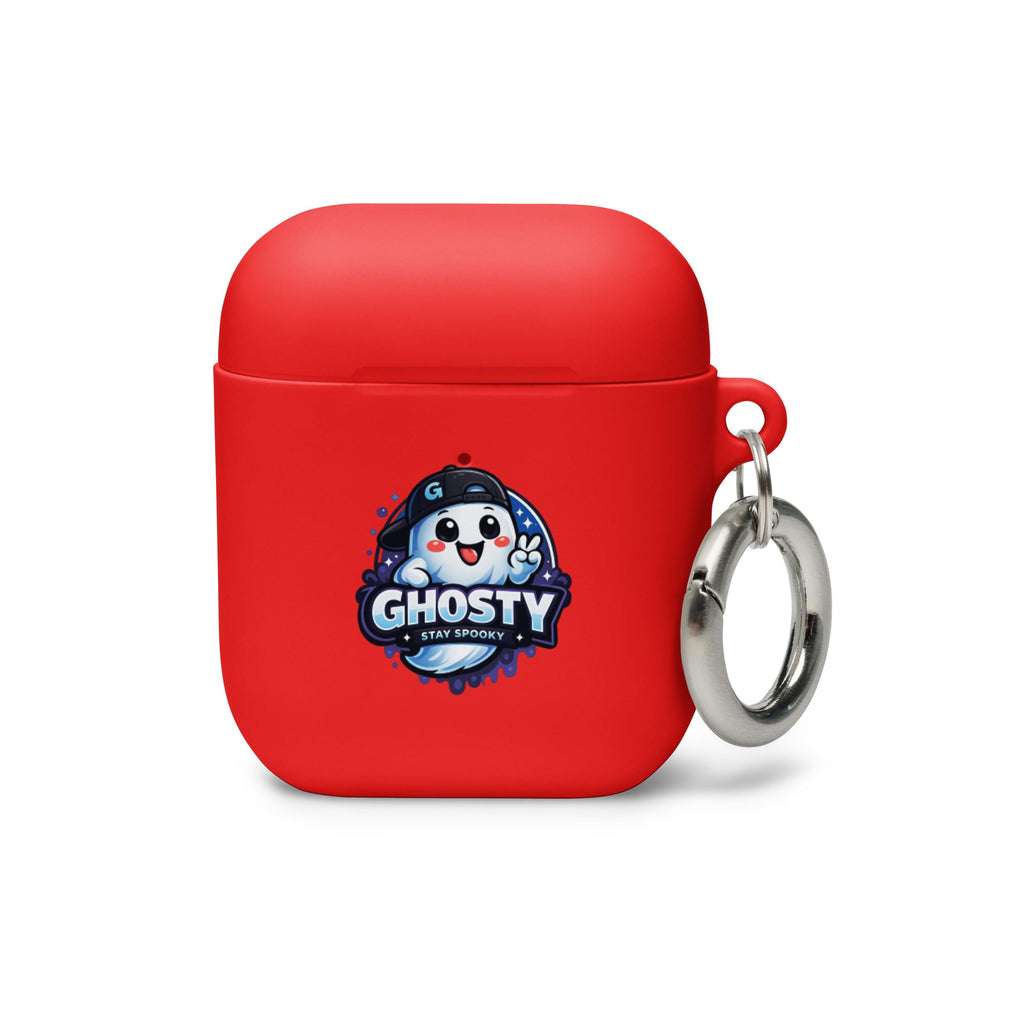 Rubber AirPods Case - Ghost - GhostMart