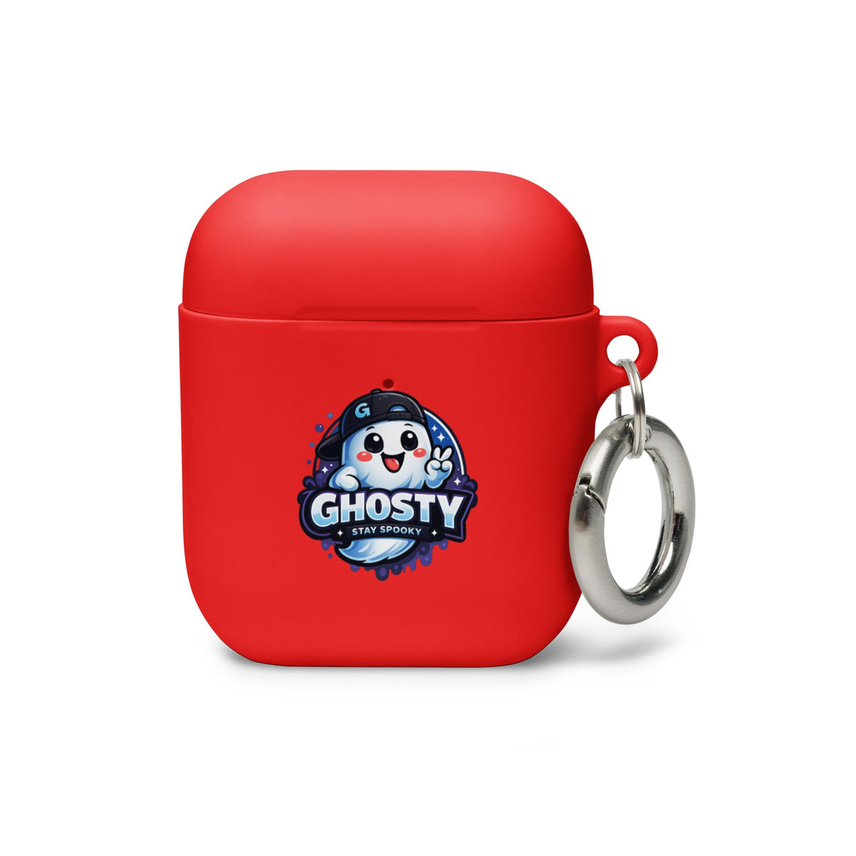 Rubber AirPods Case - Ghost - GhostMart