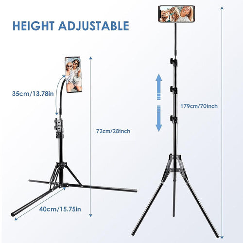 Adjustable Phone Tripod Stand 170cm - GhostMart