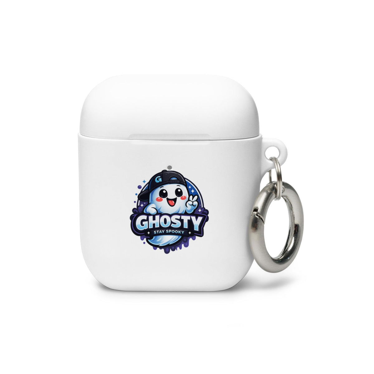 Rubber AirPods Case - Ghost - GhostMart