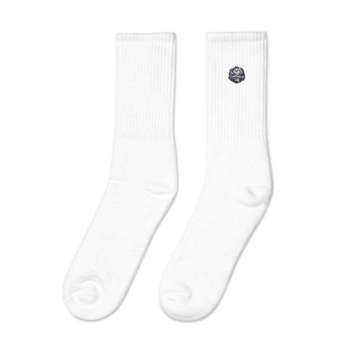 Embroidered Ghost Socks - GhostMart