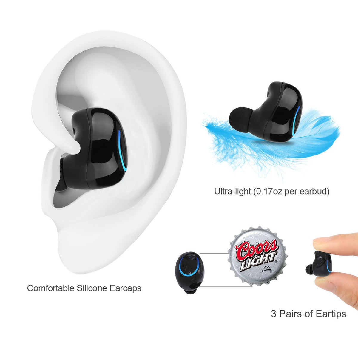 Wireless TWS Gaming Earbuds - GhostMart