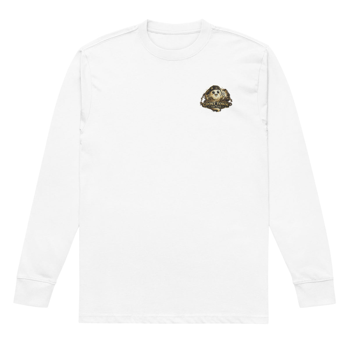 Heavyweight Long Sleeve Tee - Ghost - GhostMart