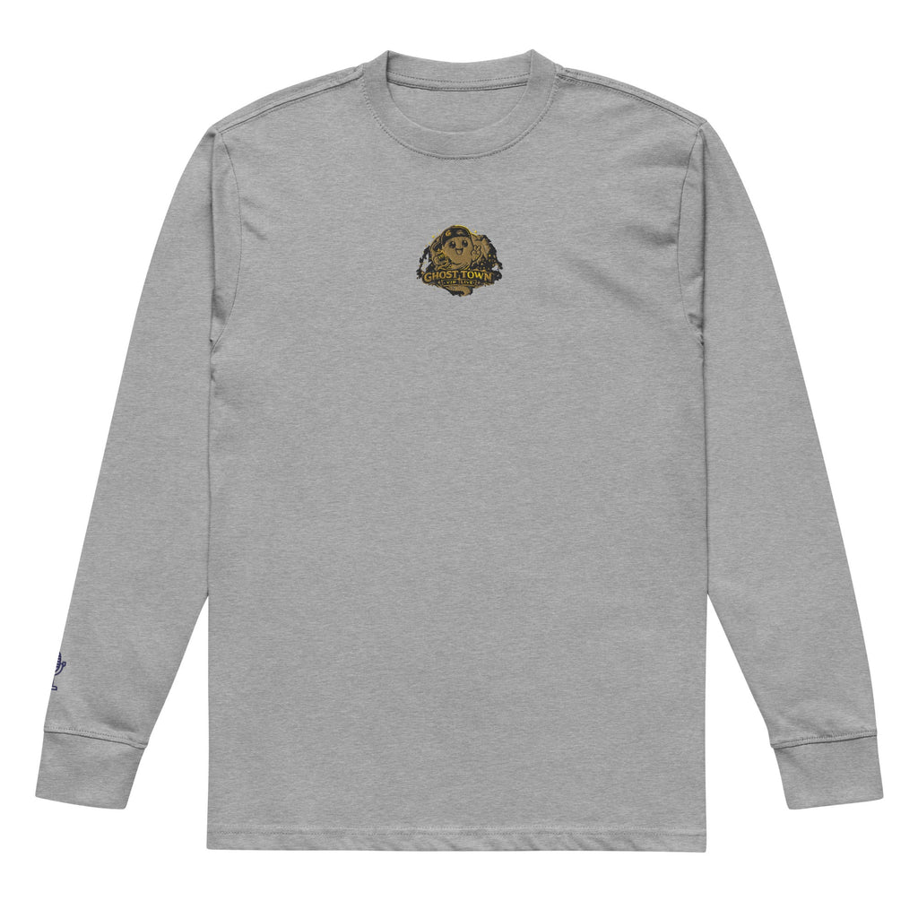 Heavyweight Long Sleeve Tee - Ghost Outline - GhostMart
