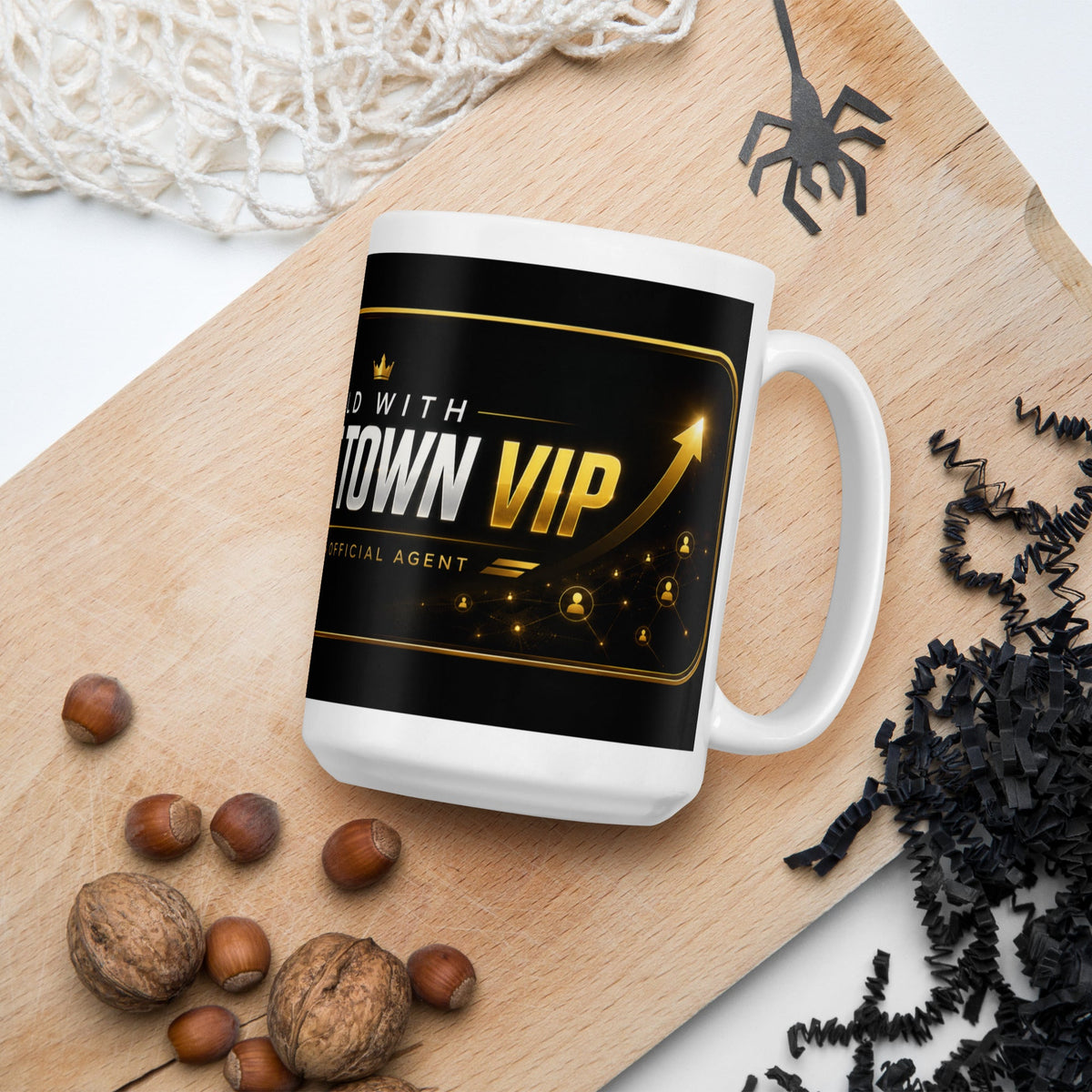 Agent Mug - Ghost Town VIP - White - GhostMart