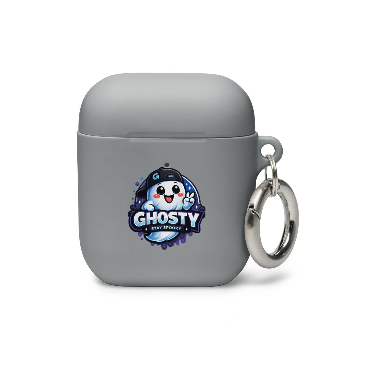 Rubber AirPods Case - Ghost - GhostMart