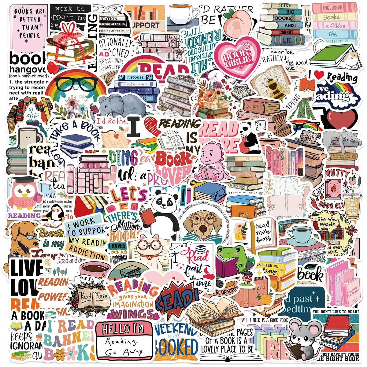 Ghost Town Sticker Pack (324 pcs) - GhostMart