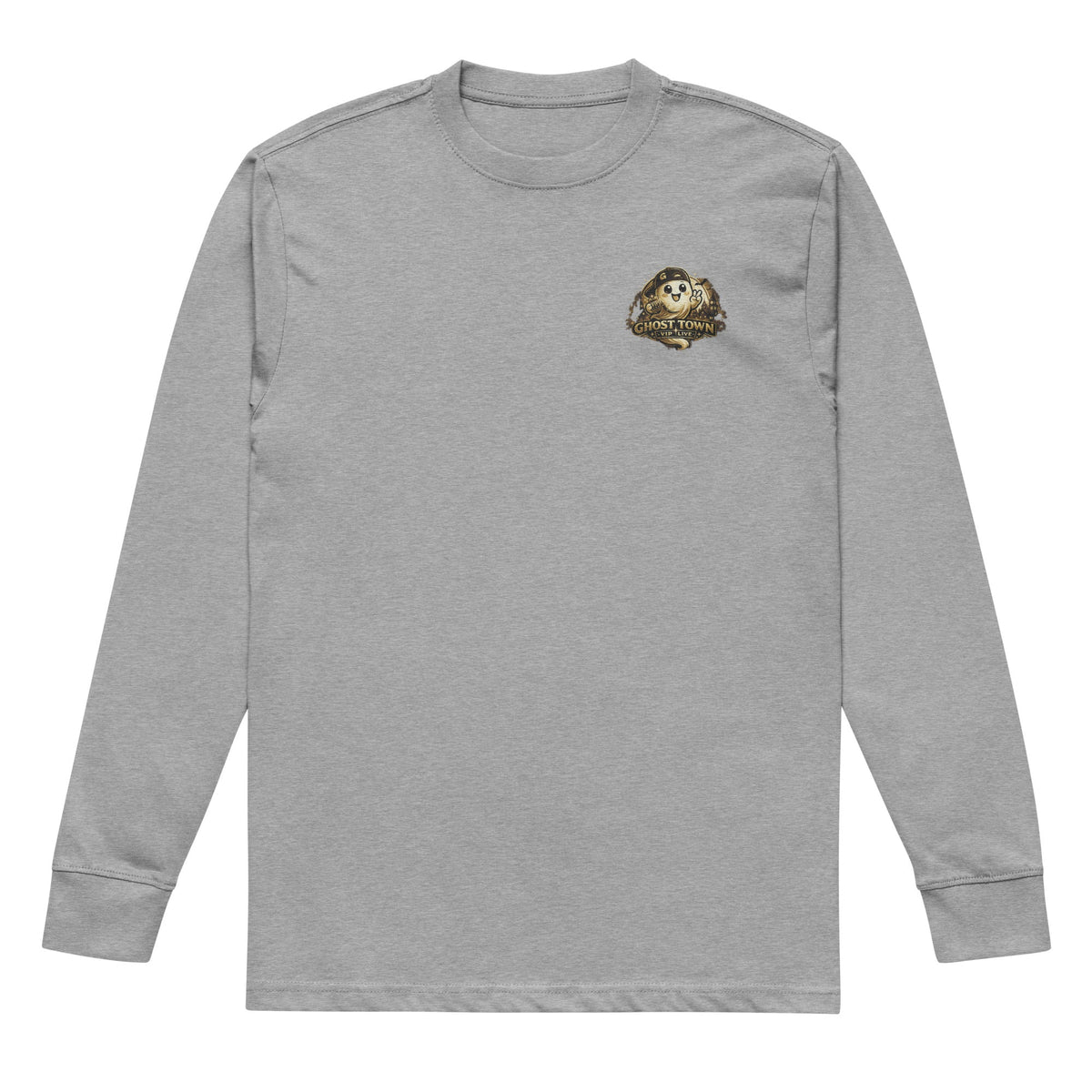Heavyweight Long Sleeve Tee - Ghost - GhostMart
