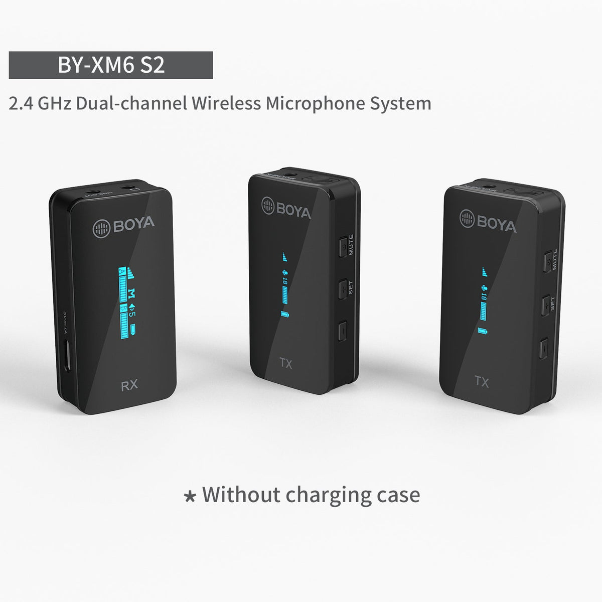 BOYA BY-XM6 Wireless Clip-On Lavalier Microphone — for Streamers & Content Creators in South Africa - GhostMart