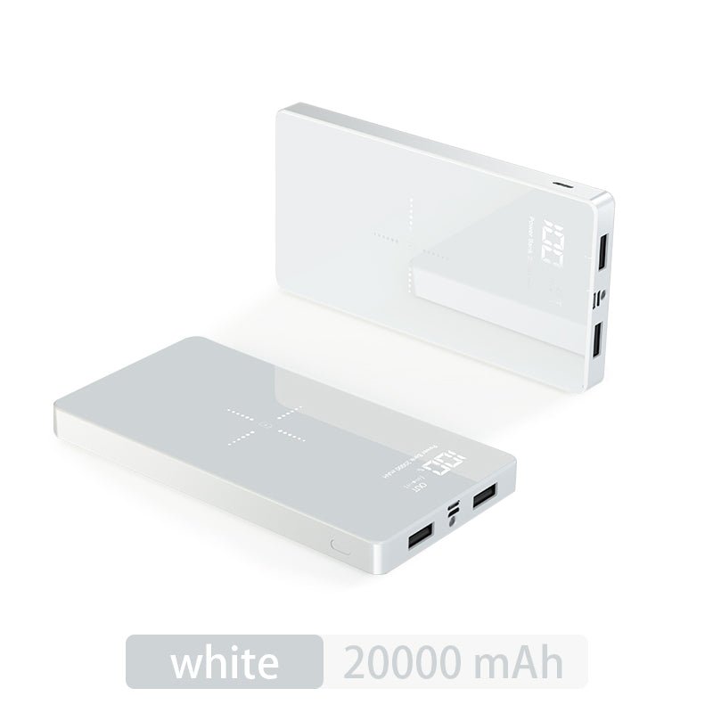 Ultra-large Capacity Power Bank 20000MAH Mirror - GhostMart
